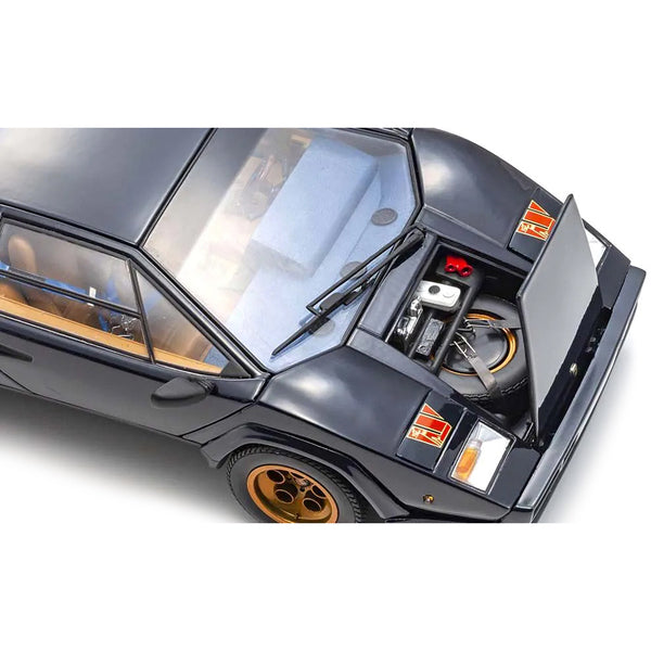 Lamborghini Countach Walter Wolf 3 Dark Blue 1/18 Diecast Model Car by Kyosho