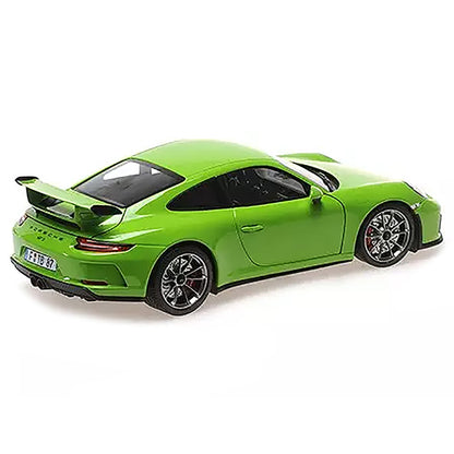 2018 Porsche 911 GT3 Yellow Green "Shmee150" Limited Edition to 438 pieces Worldwide 1/18 Diecast Model Car by Minichamps