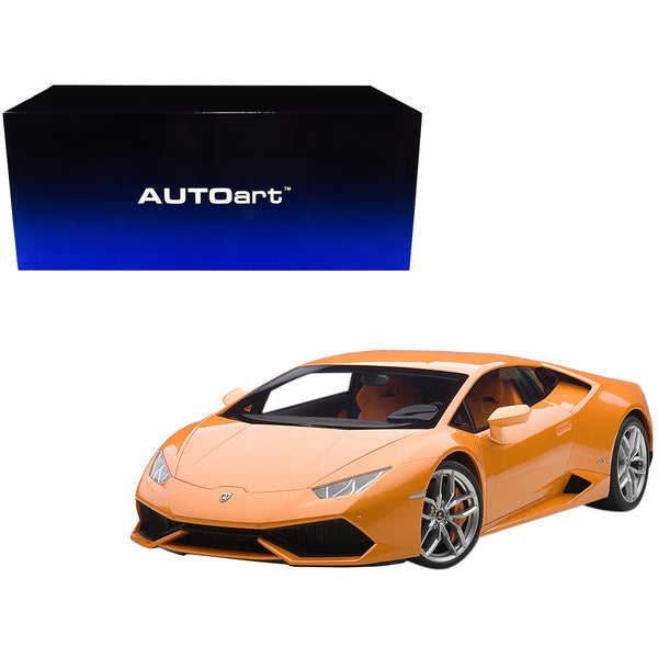 Lamborghini Huracan LP610-4 Arancio Borealis 4-Layer/Pearl Metallic Orange 1/12 Model Car by Autoart