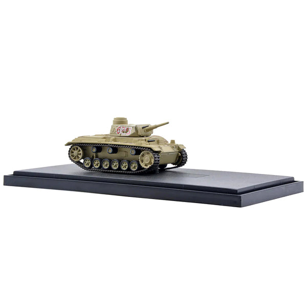 German Sd. Kfz. 141 PzKpfw III Ausf. G Medium Tank - Deutsches Afrika Korps North Africa 1941 1/72 Diecast Model by Panzerkampf