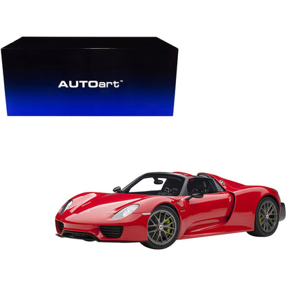 Porsche 918 Spyder Red 1/12 Model Car by Autoart