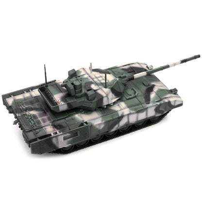 Russian T14 Armata MBT (Main Battle Tank) Multi-Woodland Camouflage "Armor Premium" Series 1/72 Diecast Model by Panzerkampf