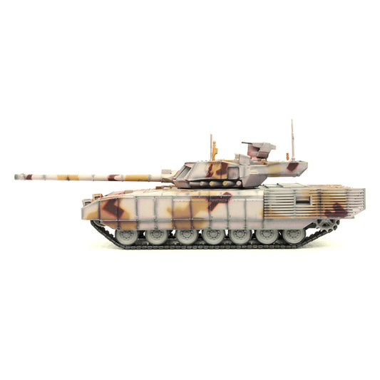 Russian T14 Armata MBT (Main Battle Tank) Multi-Desert Camouflage "Armor Premium" Series 1/72 Diecast Model by Panzerkampf