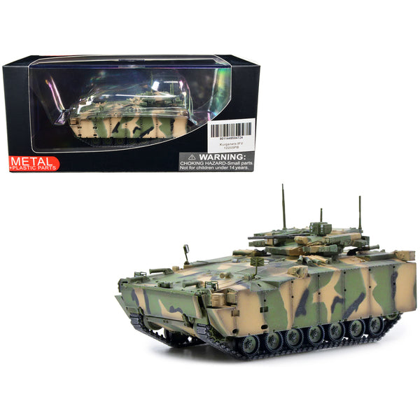 Russian (Object 695) Kurganets-25 Infantry Fighting Vehicle with Four Kornet EM Guided Missiles Camouflage 1/72 Diecast Model by Panzerkampf