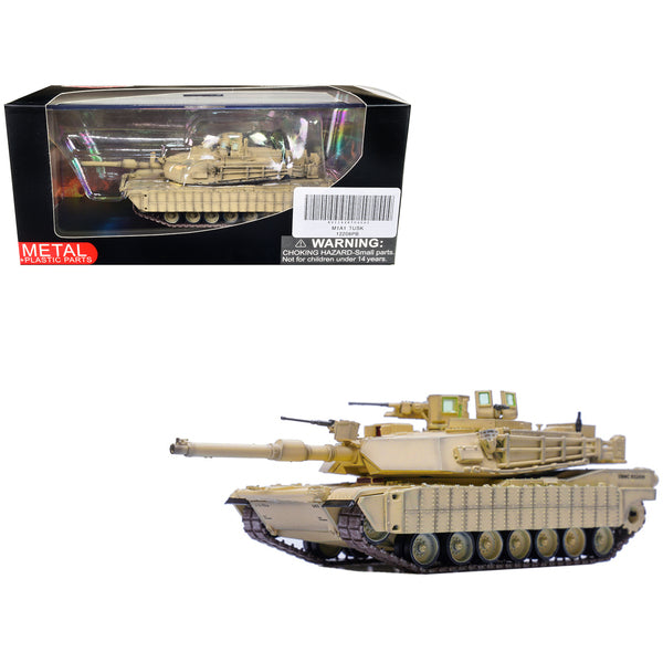 M1A1 TUSK (Tank Urban Survival Kit) "1st Tank Battalion 1st Marines Division U.S. Marine Corps" "Armor Premium" Series 1/72 Diecast Model by Panzerkampf