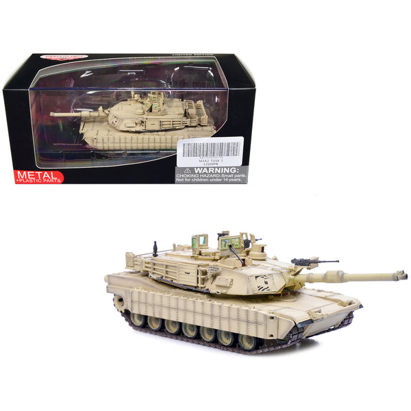 General Dynamics M1A2 Abrams TUSK Tank "US Army 3rd Armored Cavalry Rgt  Iraq" (2011) "Armor Premium" Series 1/72 Diecast Model by Panzerkampf