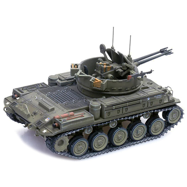 M42 Duster Self-Propelled Anti-Aircraft Gun "Delta Dud's" "US Army - Vietnam War II Field Force 5th Battalion 2nd Field Artillery Regimen" 1/72 Diecast Model by Panzerkampf