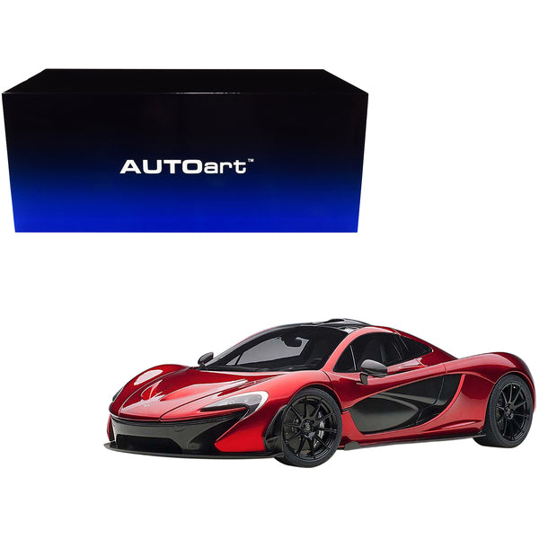 Mclaren P1 Volcano Red with Carbon Top 1/12 Model Car by Autoart