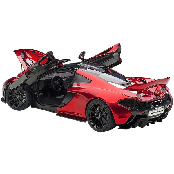 Mclaren P1 Volcano Red with Carbon Top 1/12 Model Car by Autoart