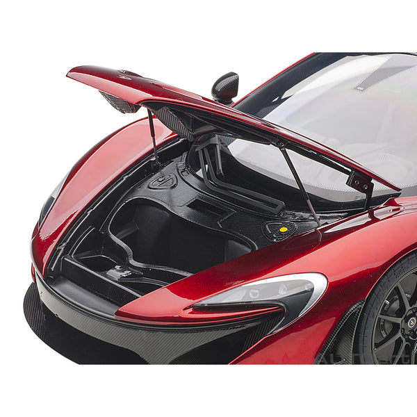 Mclaren P1 Volcano Red with Carbon Top 1/12 Model Car by Autoart