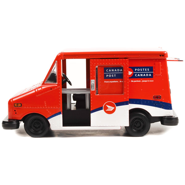 Canada Post LLV Long-Life Postal Delivery Vehicle Red and White 1/18 Diecast Model Car by Greenlight