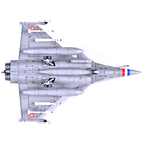 Dassault Rafale C Fighter Jet "Regiment de Chasse 2/30 Normandie-Niemen" 75th Anniversary Edition with Missile Accessories "Panzerkampf Wing" Series 1/72 Scale Model by Panzerkampf