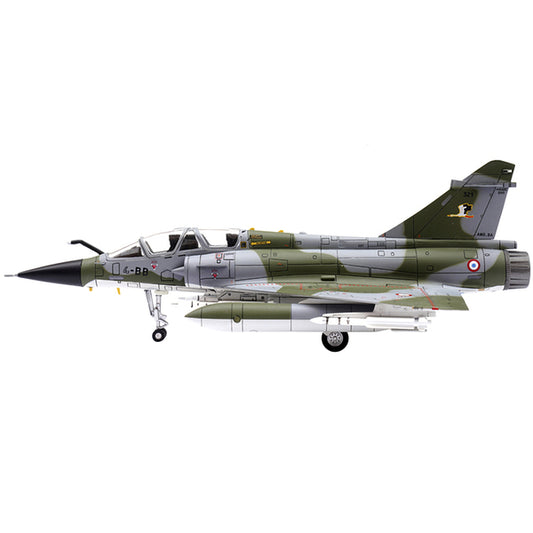 Dassault Mirage 2000N Fighter Plane Camouflage "French Air Force - Arme de lAir" with Missile Accessories "Wing" Series 1/72 Diecast Model by Panzerkampf