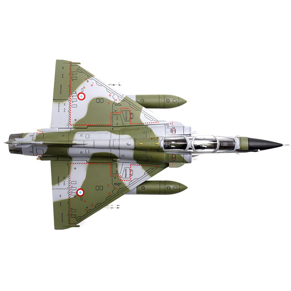 Dassault Mirage 2000N Fighter Plane Camouflage "French Air Force - Arme de lAir" with Missile Accessories "Wing" Series 1/72 Diecast Model by Panzerkampf