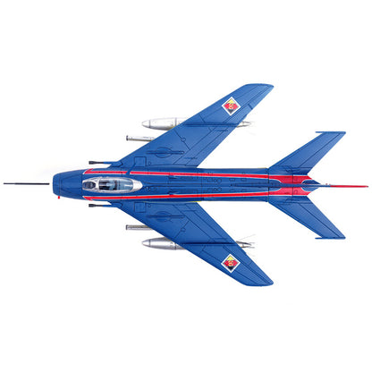 Mikoyan-Gurevich MiG-19S Farmer C Fighter Aircraft "1 Staffel/JG-3. Preschen." 5th World Aerobatic Championships (1968) "Wing" Series 1/72 Diecast Model by Panzerkampf