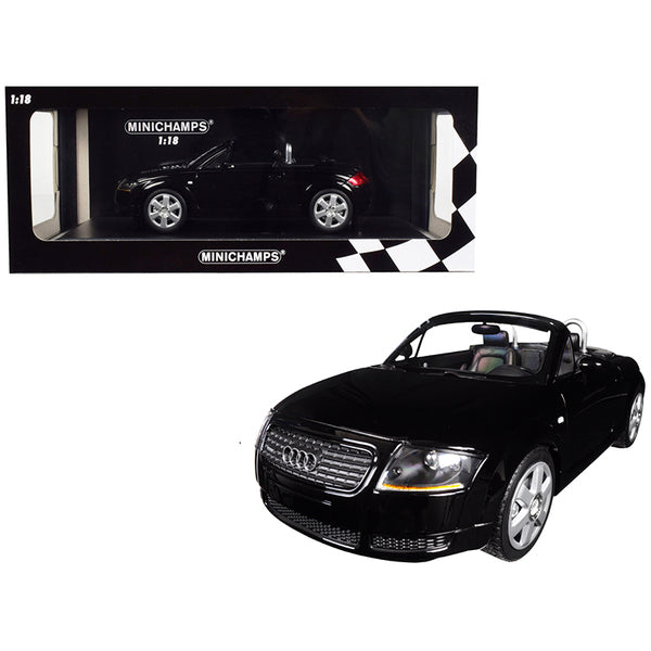 1999 Audi TT Roadster Black Limited Edition to 300 pieces Worldwide 1/18 Diecast Model Car by Minichamps