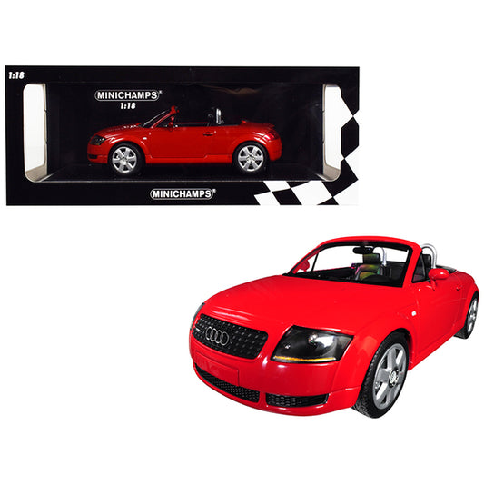 1999 Audi TT Roadster Red Limited Edition to 300 pieces Worldwide 1/18 Diecast Model Car by Minichamps