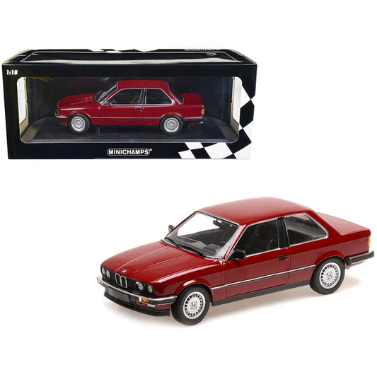 1982 BMW 323i Carmine Red 1/18 Diecast Model Car by Minichamps