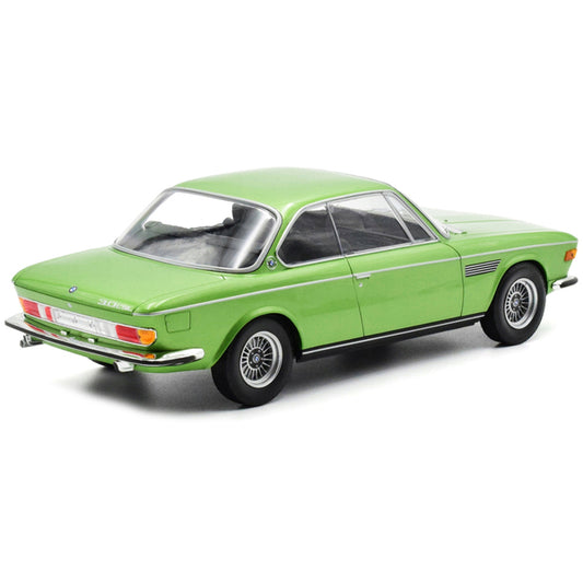 1971 BMW 3.0 CSi Green Metallic Limited Edition to 506 pieces Worldwide 1/18 Diecast Model Car by Minichamps