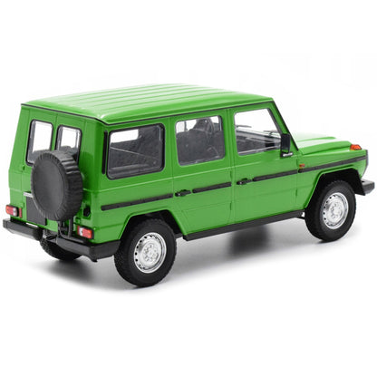 1980 Mercedes-Benz G-Model (LWB) Green with Black Stripes Limited Edition to 402 pieces Worldwide 1/18 Diecast Model Car by Minichamps