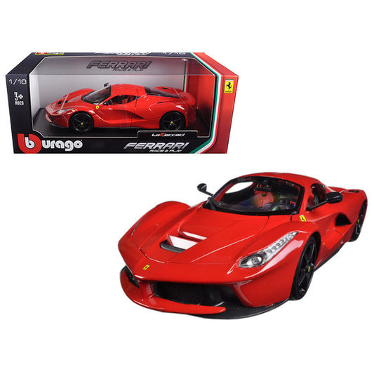 Ferrari LaFerrari F70 Red with Black Wheels 1/18 Diecast Model Car by Bburago