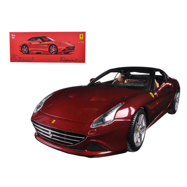 Ferrari California T Closed Top Red Signature Series 1/18 Diecast Model Car by Bburago