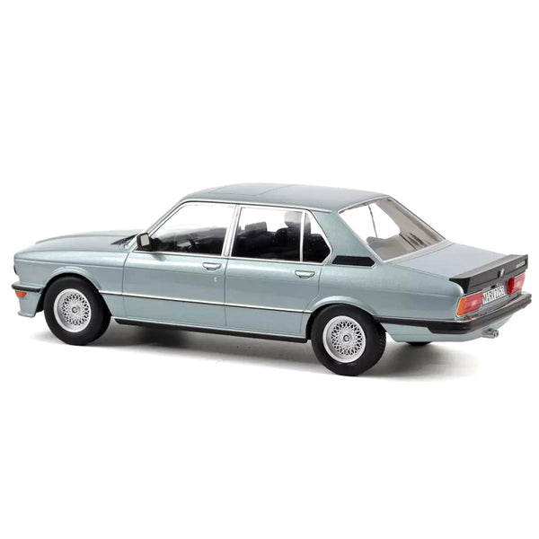 1980 BMW M 535i Light Blue Metallic 1/18 Diecast Model Car by Norev