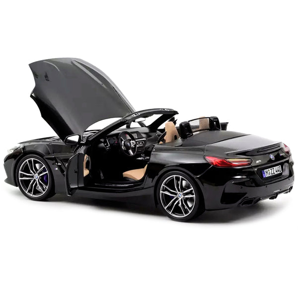 2019 BMW Z4 Convertible Black Metallic 1/18 Diecast Model Car by Norev