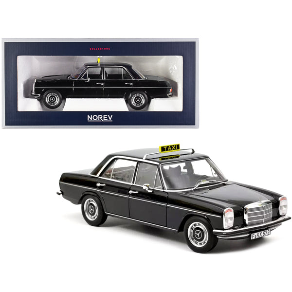 1968 Mercedes-Benz 200 Taxi Black 1/18 Diecast Model Car by Norev