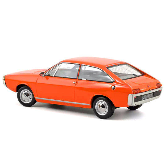 1971 Renault 15TL Orange 1/18 Diecast Model Car by Norev