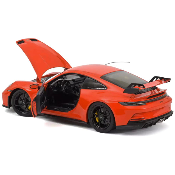 2021 Porsche 911 GT3 Orange 1/18 Diecast Model Car by Norev