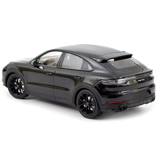 2019 Porsche Cayenne S Coupe Black 1/18 Diecast Model Car by Norev