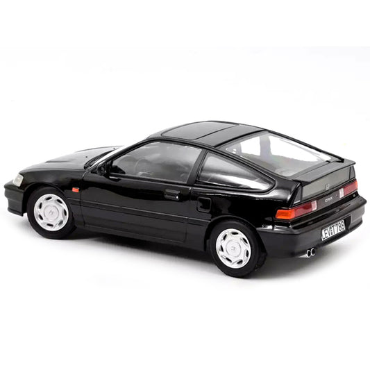 1990 Honda CRX Black 1/18 Diecast Model Car by Norev