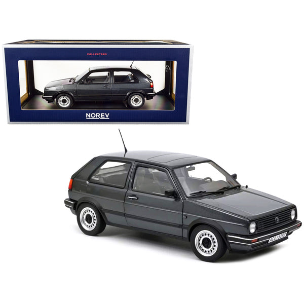 1988 Volkswagen Golf CL Gray Metallic 1/18 Diecast Model Car by Norev