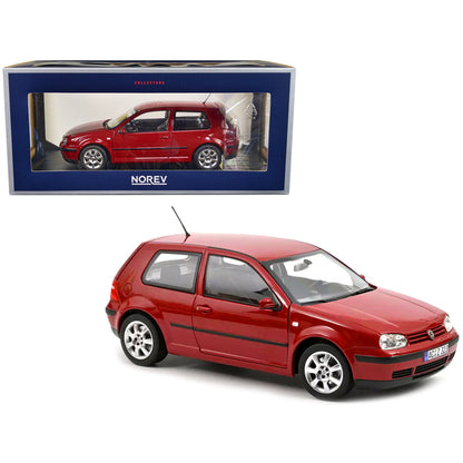 2002 Volkswagen Golf Red 1/18 Diecast Model Car by Norev