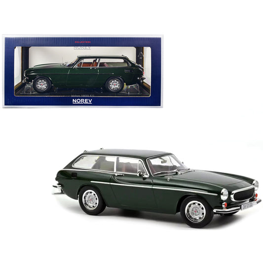 1973 Volvo 1800 ES Dark Green 1/18 Diecast Model Car by Norev