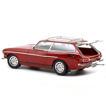 1972 Volvo 1800 ES (US Version) Red with Black Stripes 1/18 Diecast Model Car by Norev