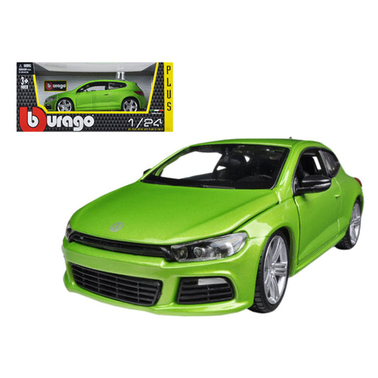 Volkswagen Scirocco R Green 1/24 Diecast Car Model by Bburago