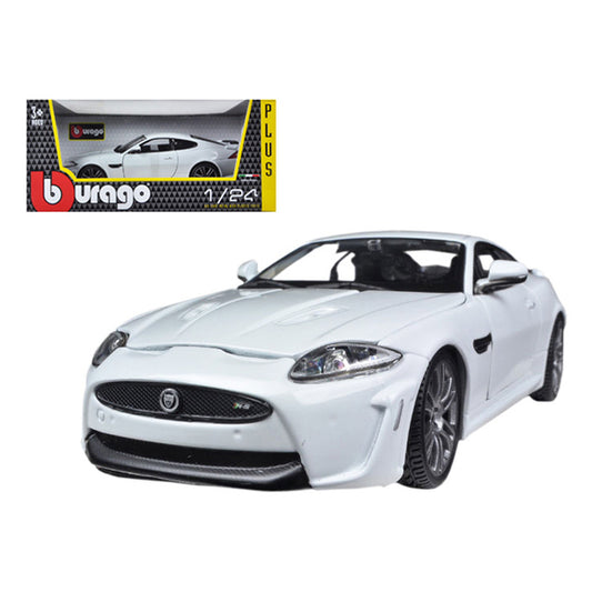 Jaguar XKR-S White 1/24 Diecast Car Model by Bburago