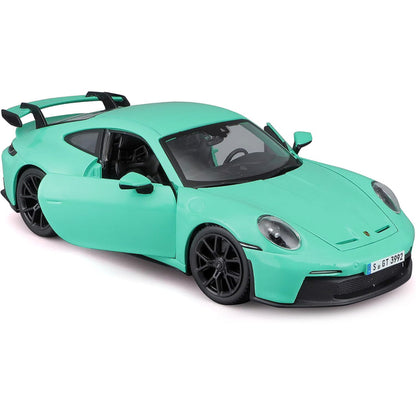 Porsche 911 GT3 Light Green 1/24 Diecast Model Car by Bburago