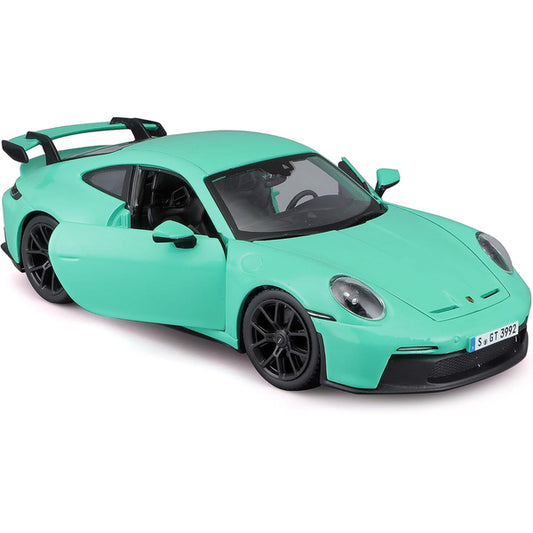 Porsche 911 GT3 Light Green 1/24 Diecast Model Car by Bburago