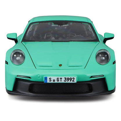 Porsche 911 GT3 Light Green 1/24 Diecast Model Car by Bburago