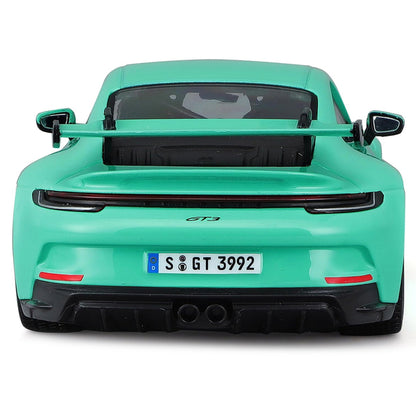 Porsche 911 GT3 Light Green 1/24 Diecast Model Car by Bburago