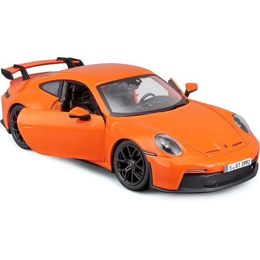 Porsche 911 GT3 Orange 1/24 Diecast Model Car by Bburago