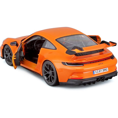 Porsche 911 GT3 Orange 1/24 Diecast Model Car by Bburago