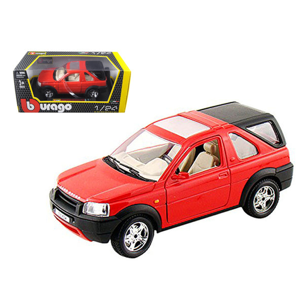 Land Rover Freelander Red 1/24 Diecast Model Car by Bburago