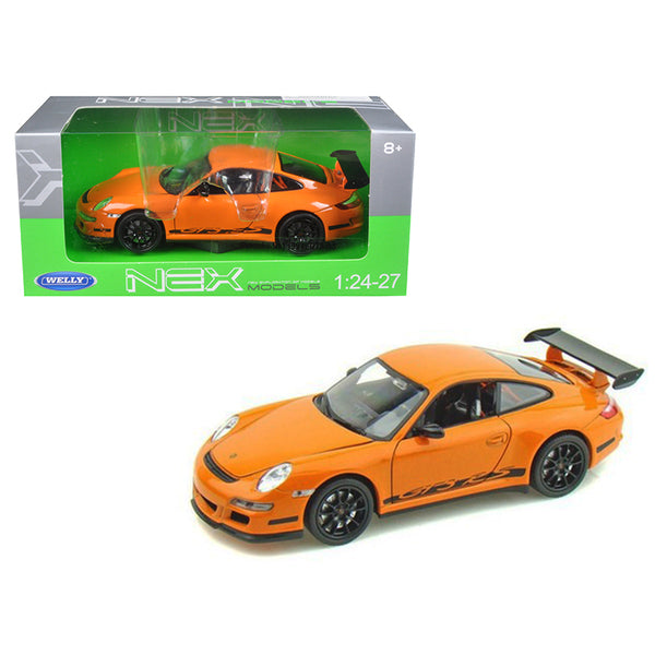 Porsche 911 (997) GT3 RS Orange 1/24 Diecast Car by Welly