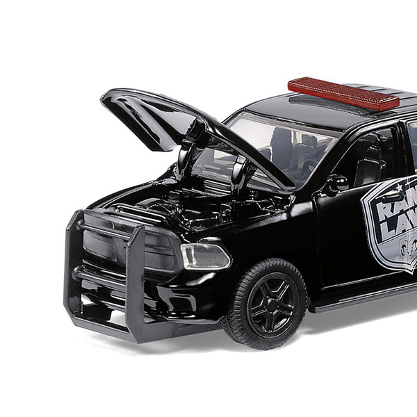 RAM 1500 Pickup Truck Police Black "Raw Law" 1/50 Diecast Model Car by Siku