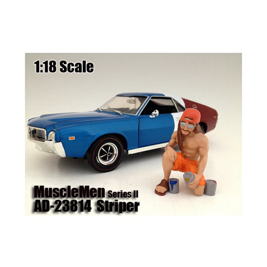 Musclemen "Striper" Figure For 1:18 Scale Models by American Diorama