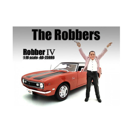 "The Robbers" Robber IV Figure For 1:18 Scale Models by American Diorama